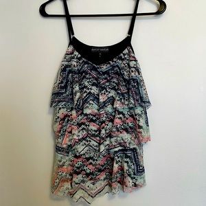 ALMOST FAMOUS WOMENS LARGE TANK TOP